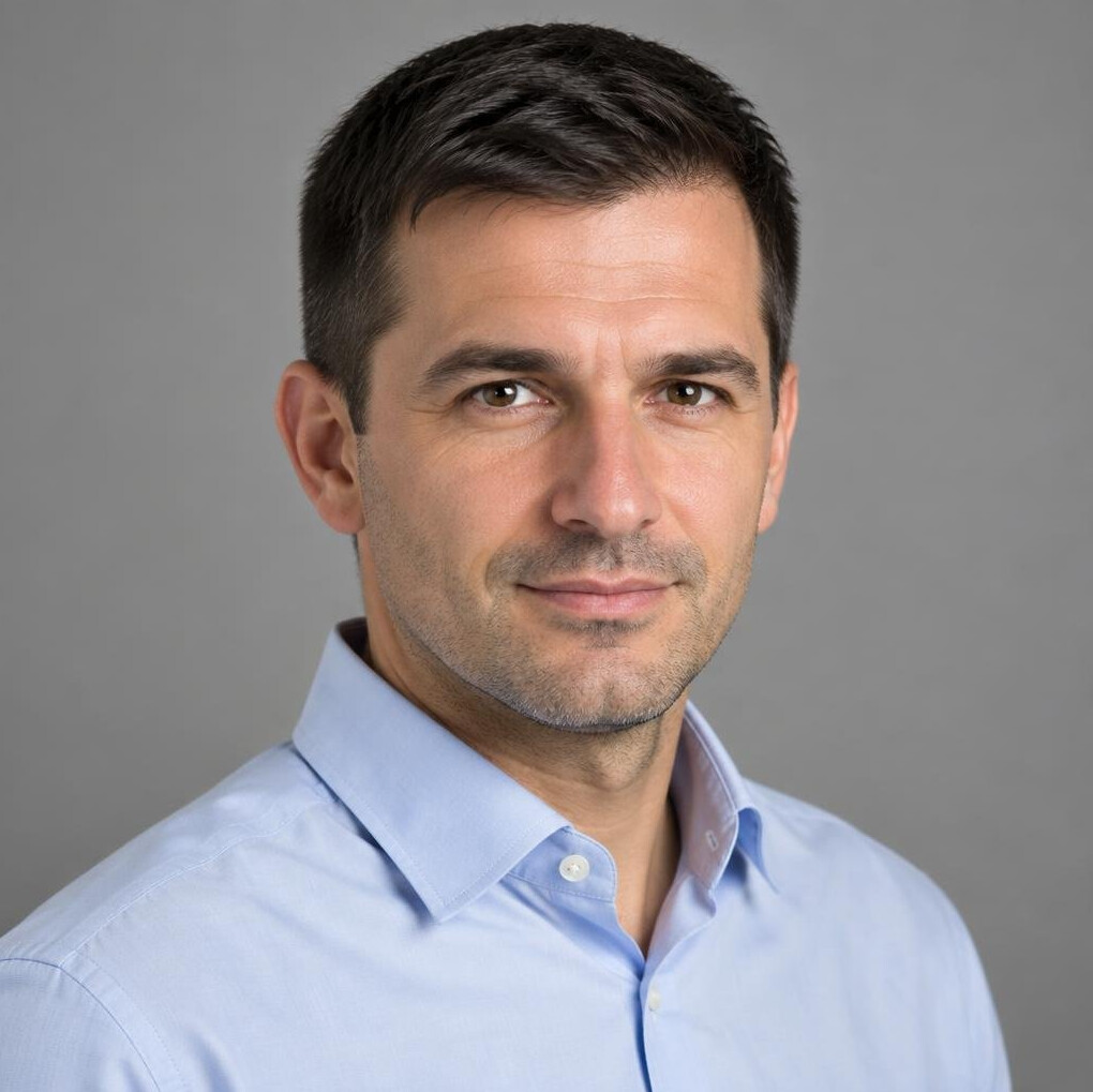 Portrait of a man in a dress shirt
